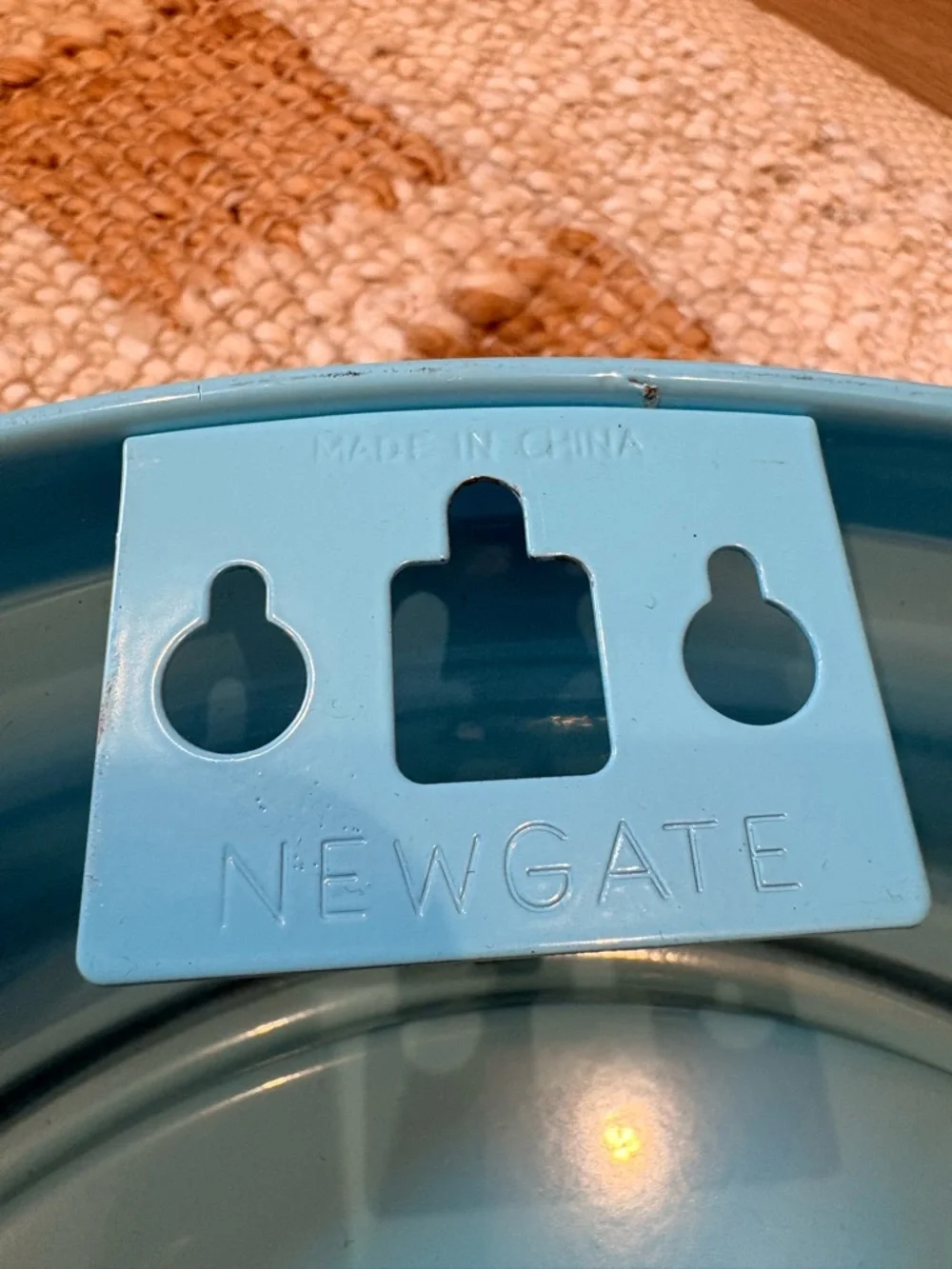 Vintage Blue Newgate Clock